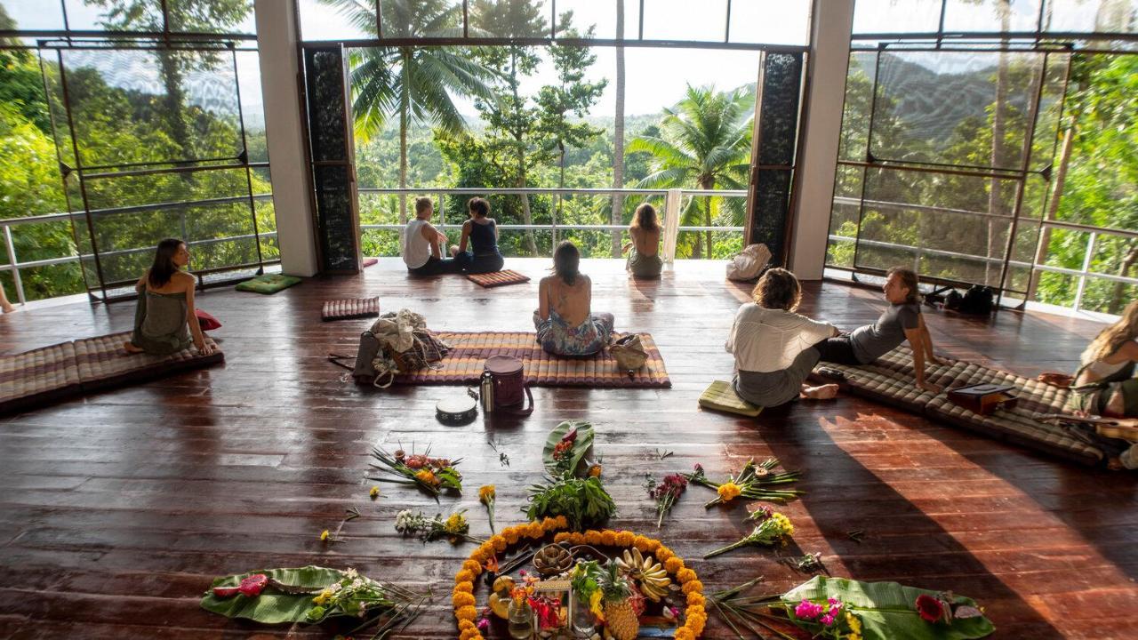 The Source Yoga And Nature Retreat Koh Phangan Bagian luar foto